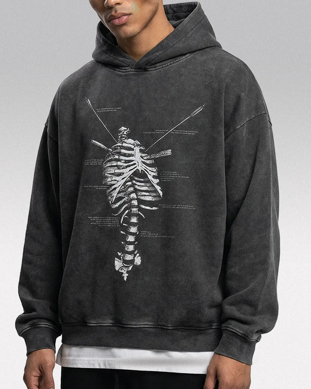 Mens y2k hoodies ’Quasar’ - S