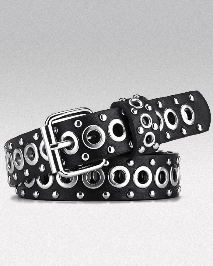 Women Y2k belt ’Eonflux’ - Black