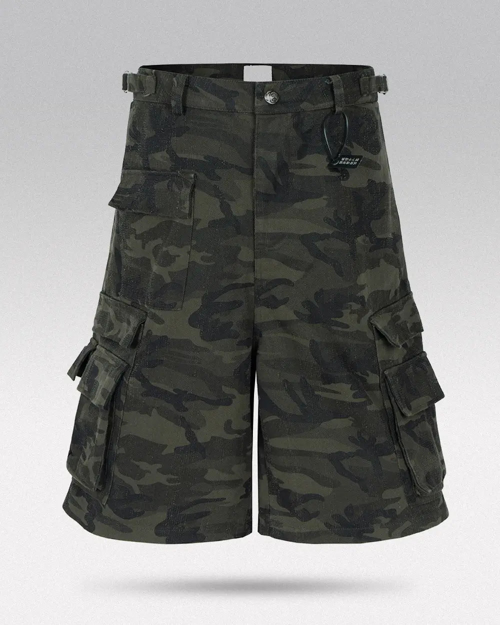 Baggy Camo Jorts ’Argon’