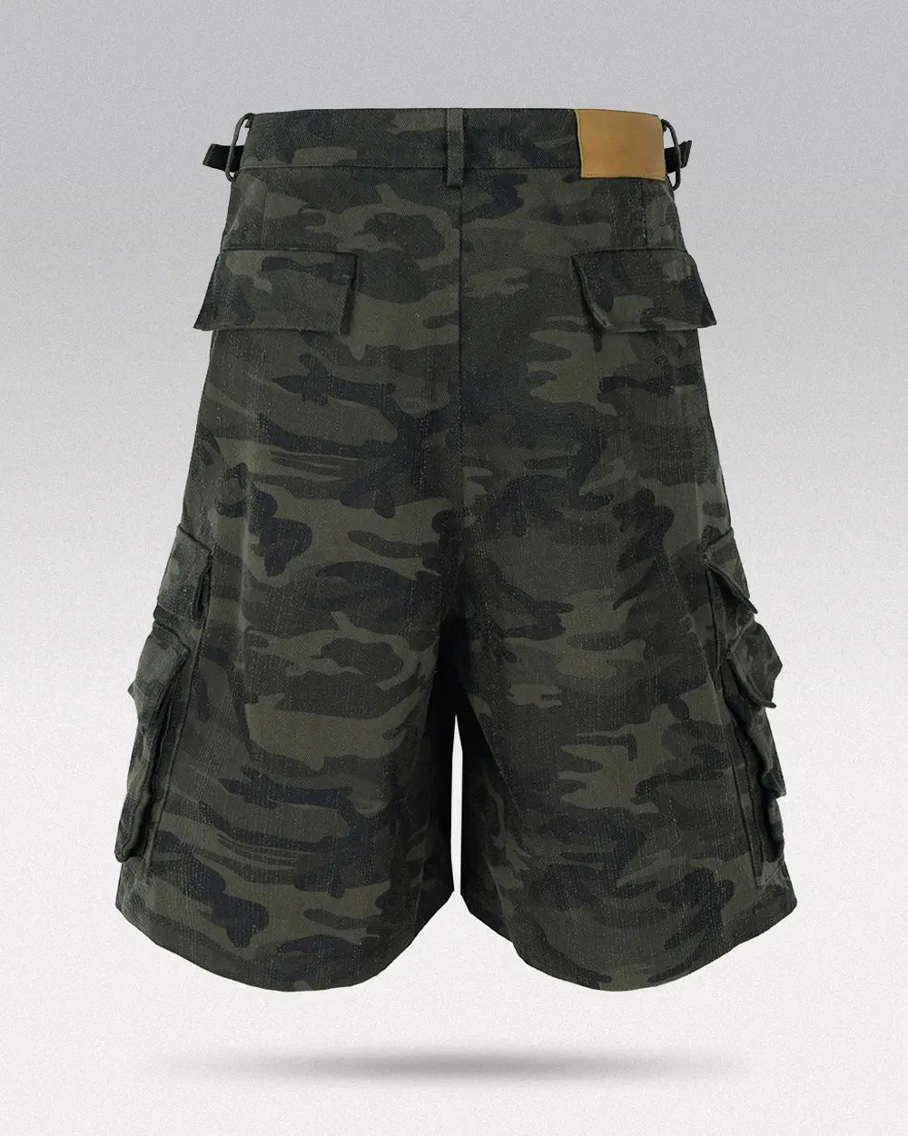 Baggy Camo Jorts ’Argon’