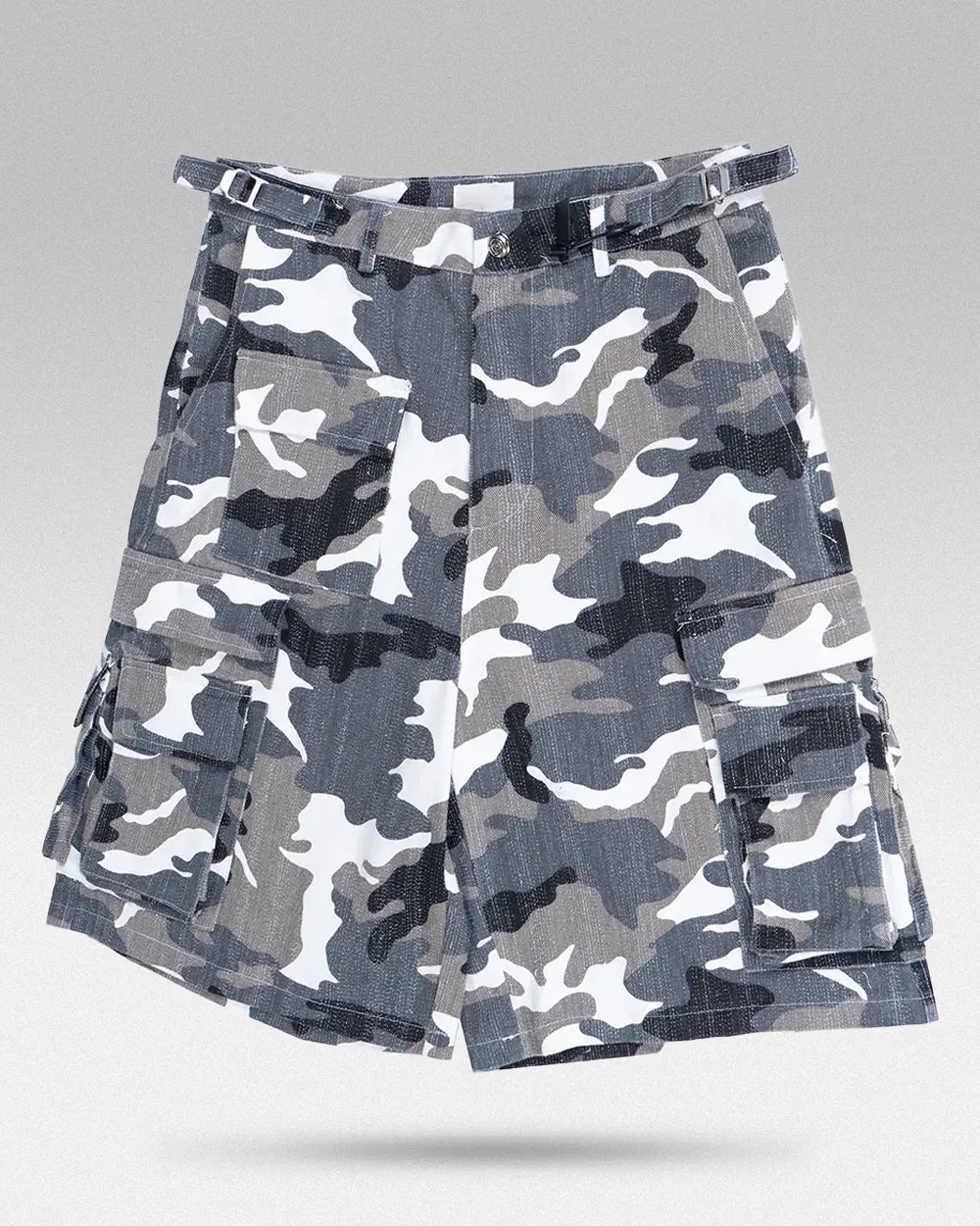 Baggy Camo Jorts ’Argon’