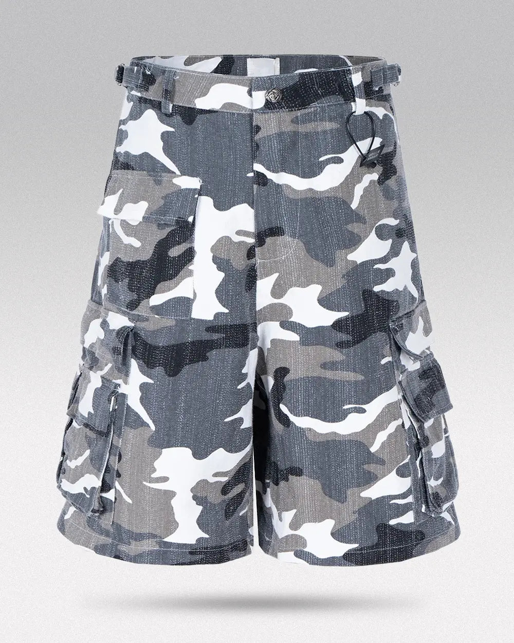 Baggy Camo Jorts ’Argon’