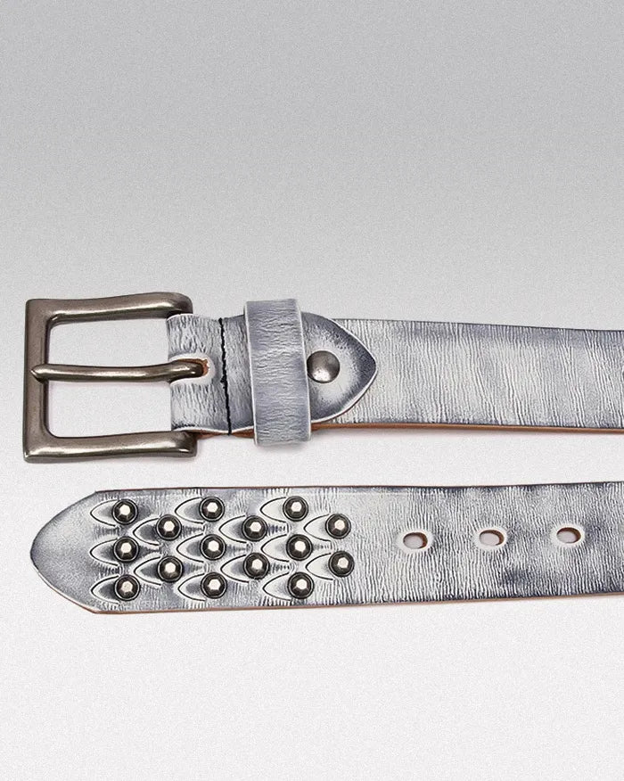 Belt leather studs ’Glitch’