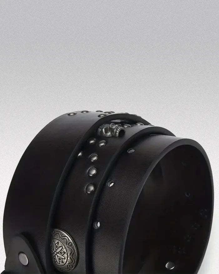 Belt y2k ’Halcyon’ - black / 120cm / 47inches