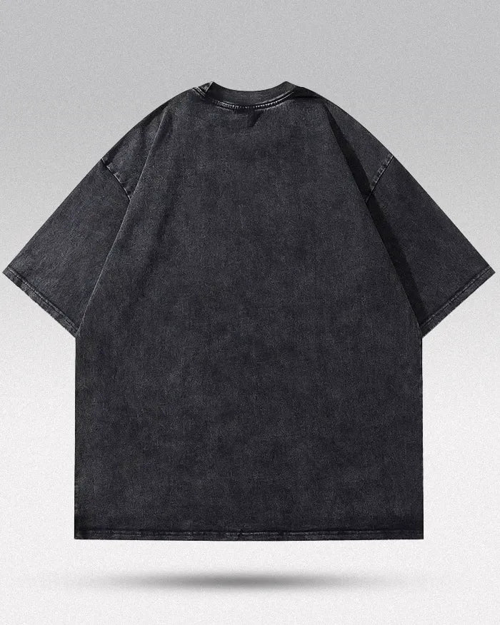 Black Oversized Tshirt ’Tattoo’