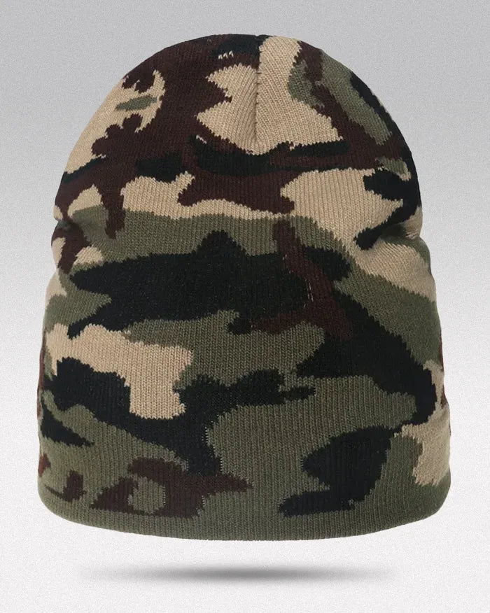 Camo Beanie ’Aero’ - army green