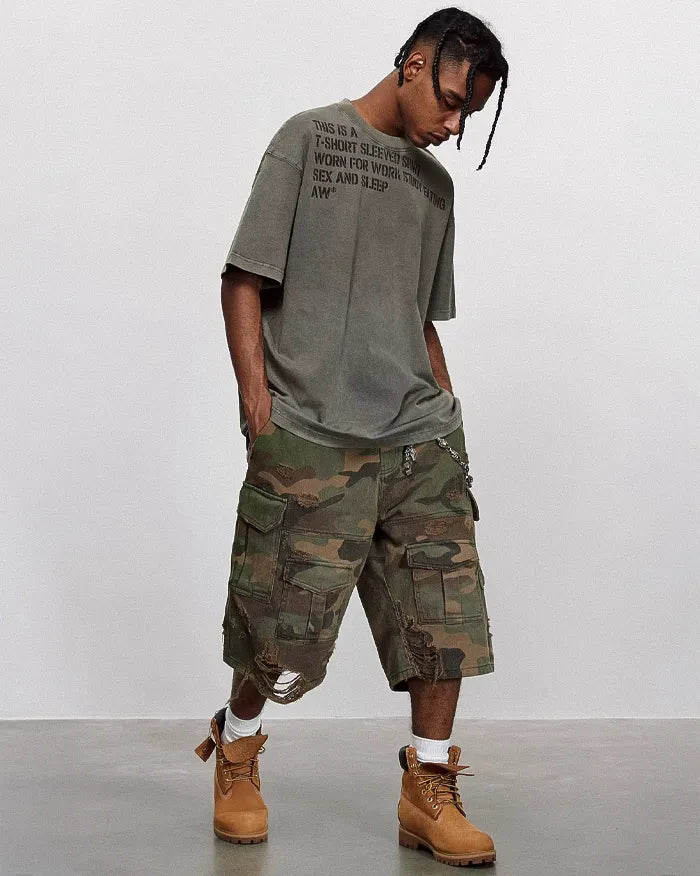 Camo jorts ’Fenix’