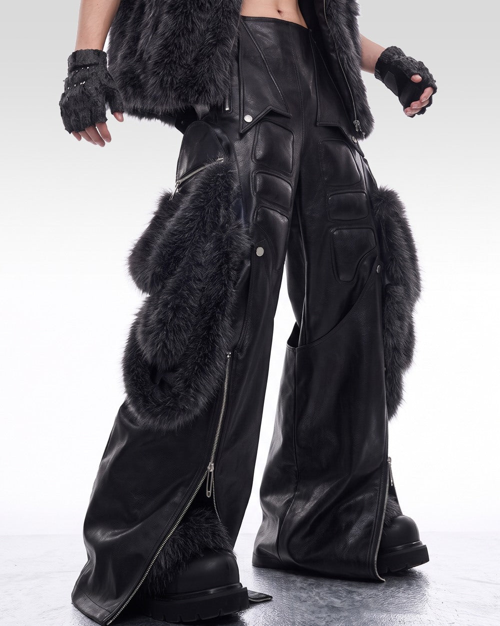 Leather pants opium ’Nocturne’