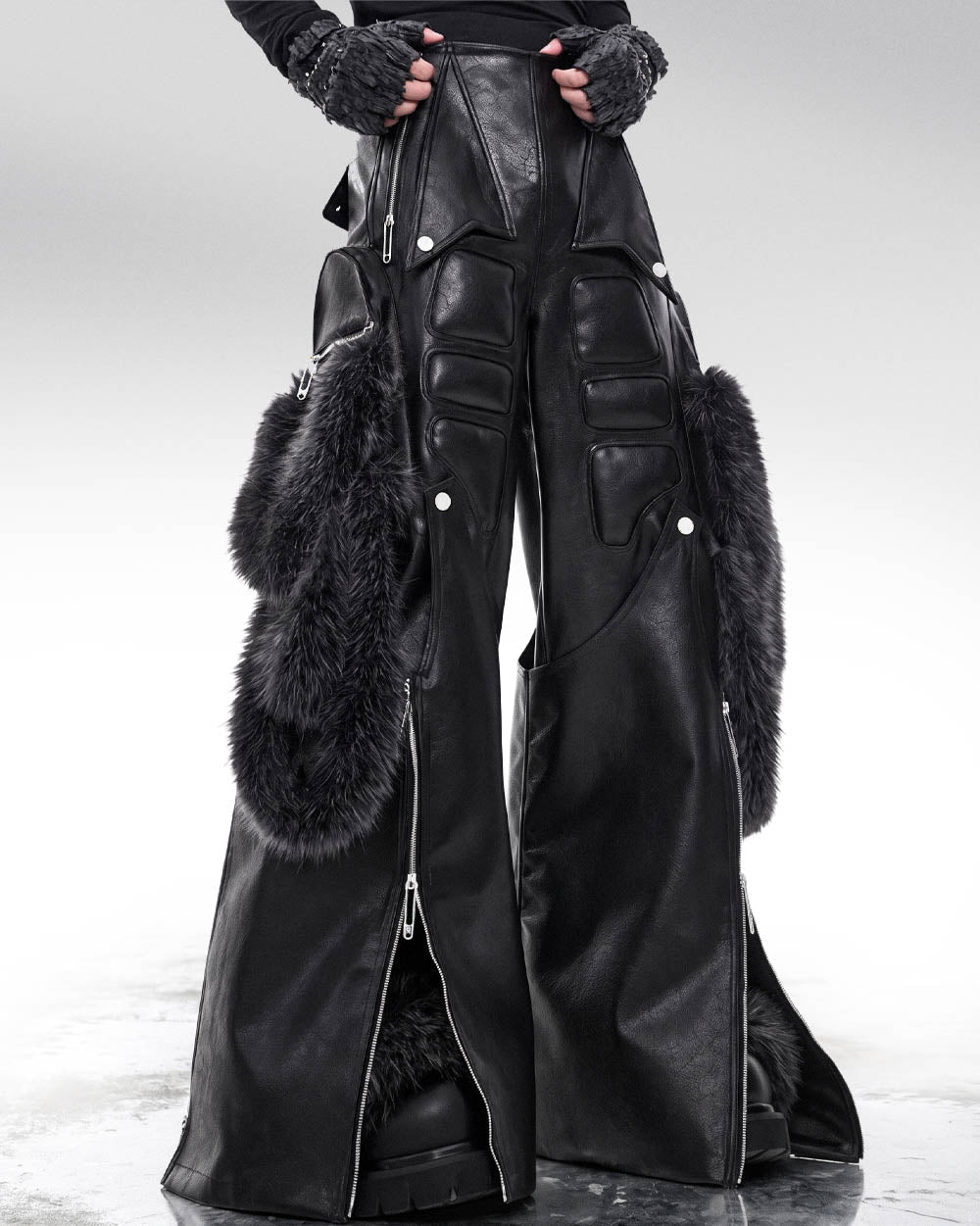 Leather pants opium ’Nocturne’ - Black / XS