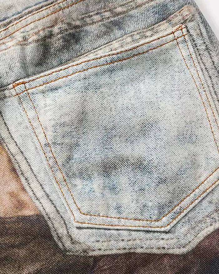 Retro Ripped Jeans ’Yezar’