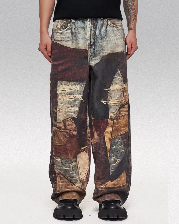 Retro Ripped Jeans ’Yezar’