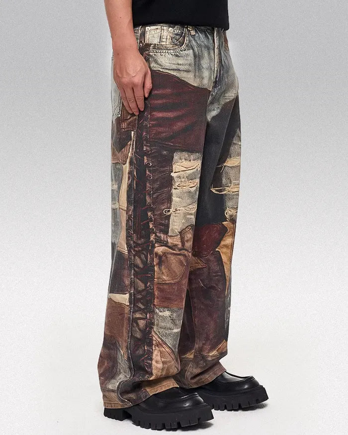 Retro Ripped Jeans ’Yezar’