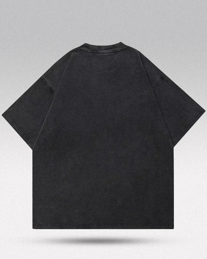 Streetwear black t-shirt ’Peace’