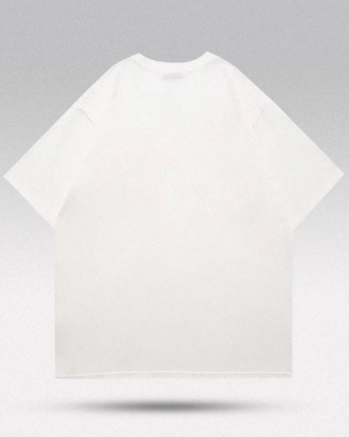 White T-Shirt Streetwear ’Save me’