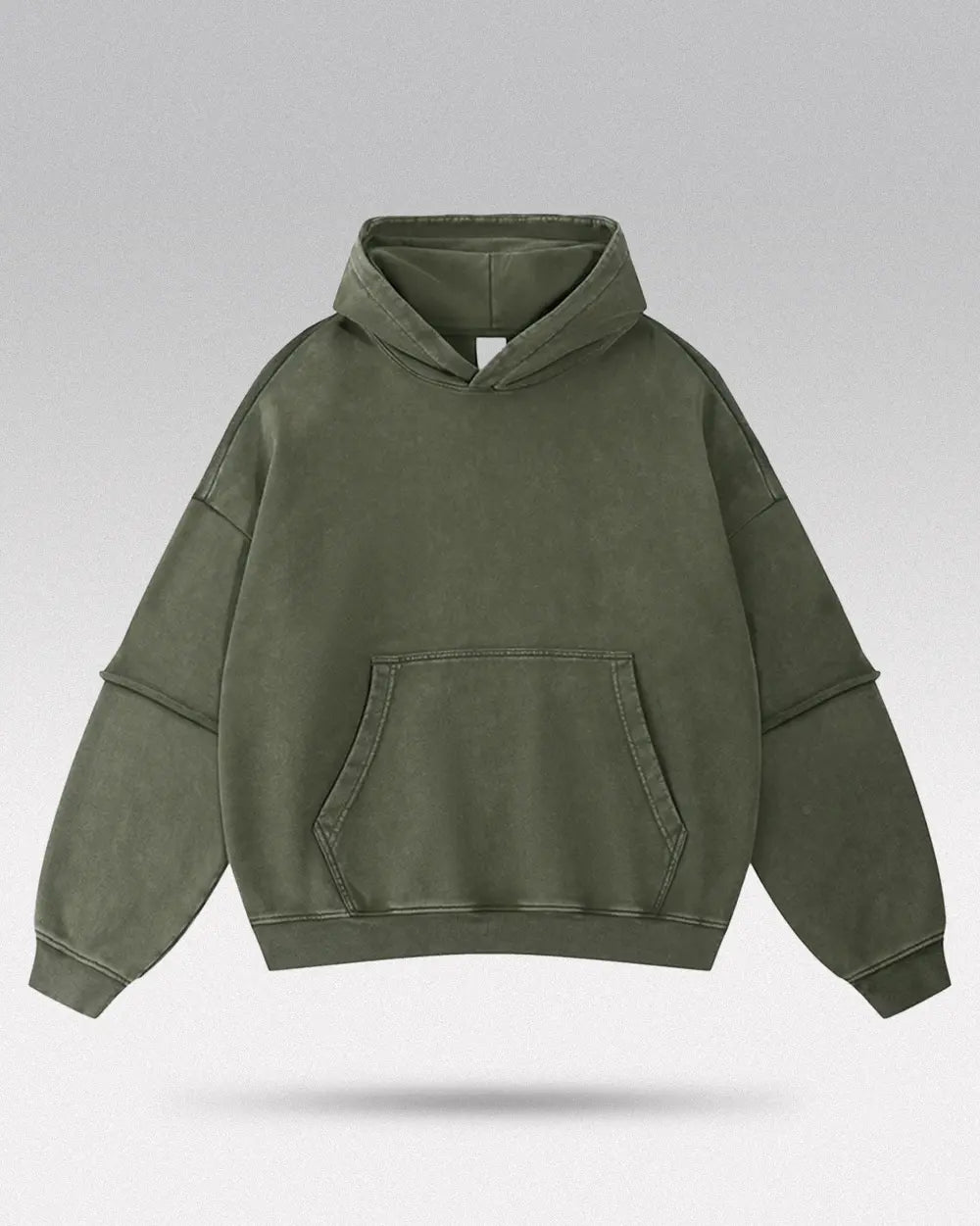Y2k vintage hoodie ’Titan’ - Green / S